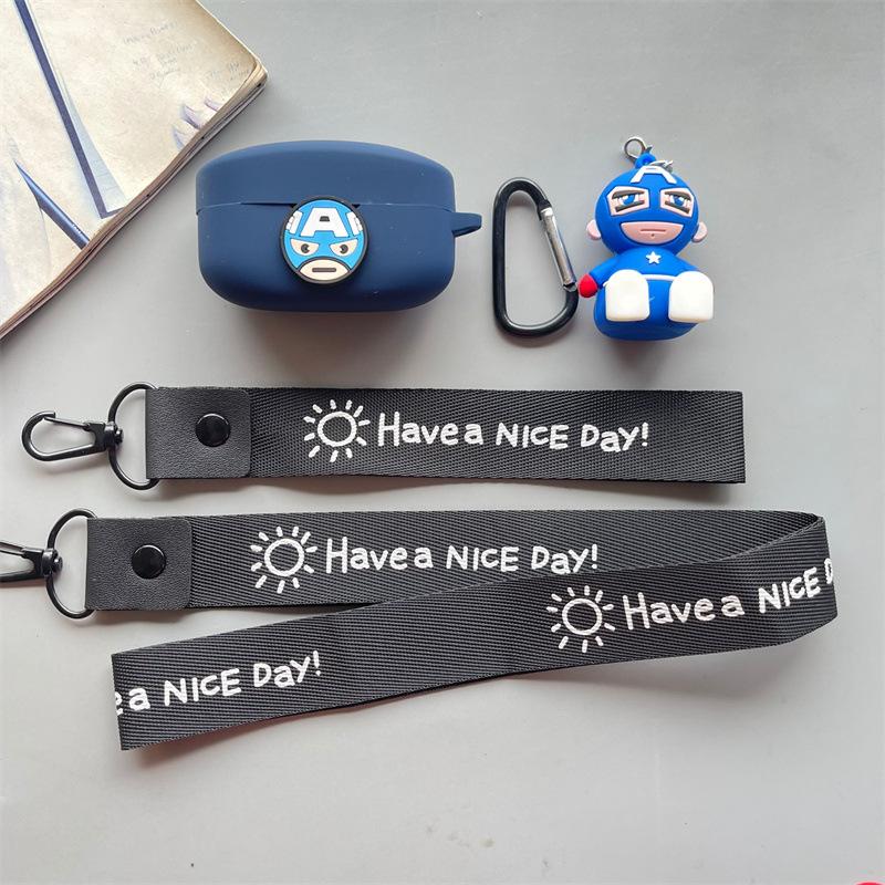 Applicable OnePlus Nord Buds 1r Bluetooth Headset Case Noise Cancelling Bean Cartoon Silicone Soft Case