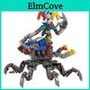 Poppy Playtime The Prototype Clown Spider Building Blocks Set Diy Toy For Kids And Collectors