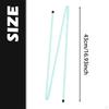 2 Pieces Golf Alignment Sticks Direction Indicator Practice Rods for Aiming