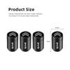 OKKU5 Car Wheel Tire Valve Stem Cover Dustproof Cap Accessories For Citroen C3 C5 AIRCROSS CX5 C4 Cactus PICASSO e-C3 e-C4 C1 C-Crosse