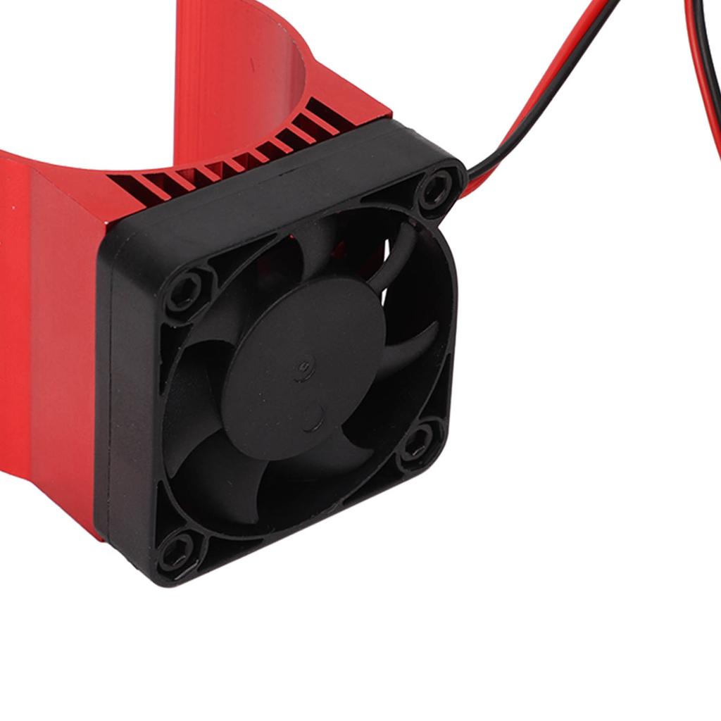 Motor Heat Sink Aluminum Alloy Stable Efficient Temperature Control Cooling Fan for 42mm Dia Motor 1Celsius8 RC   5V