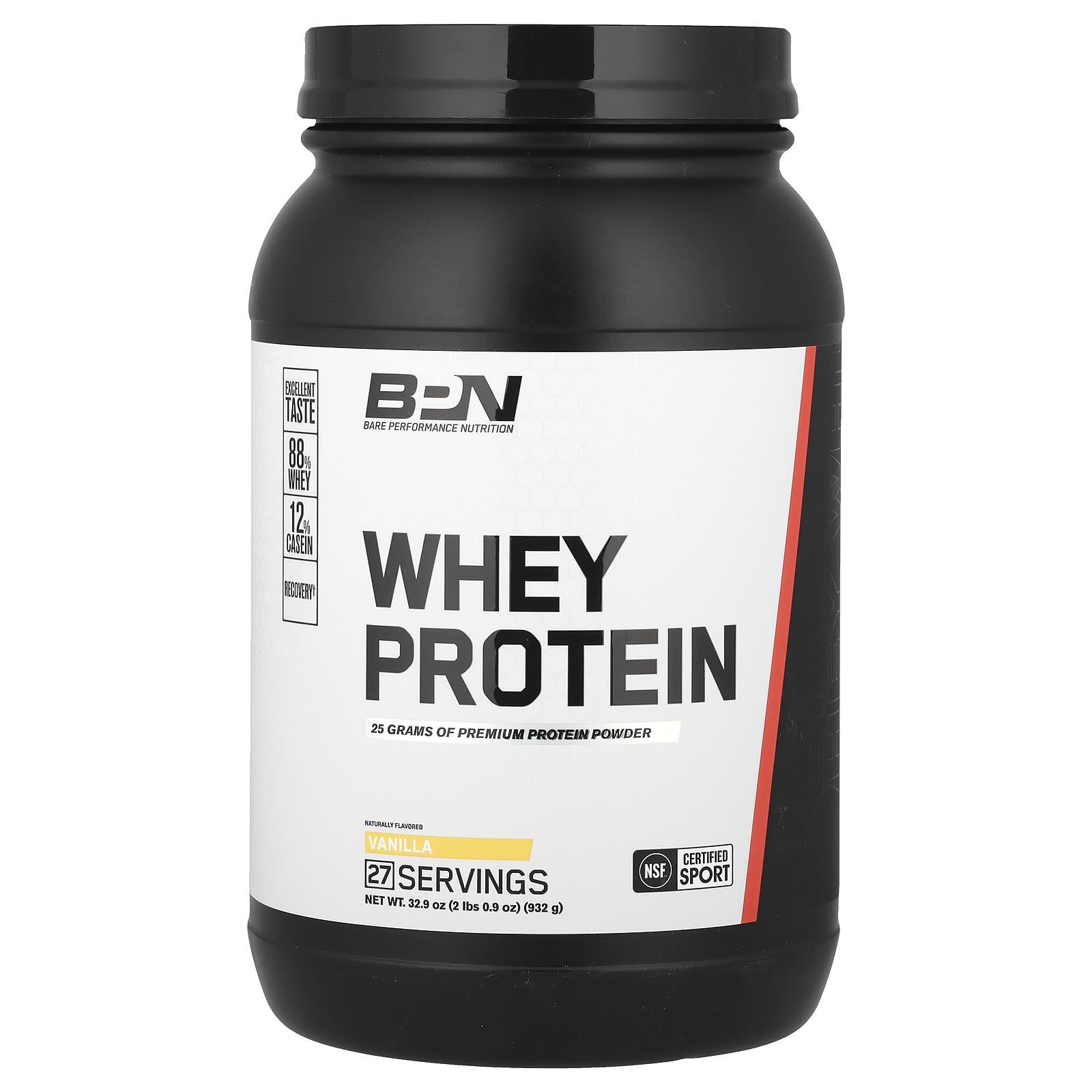 

BPN, Whey Protein, Vanilla, 2 lbs0.9 oz (932 g)