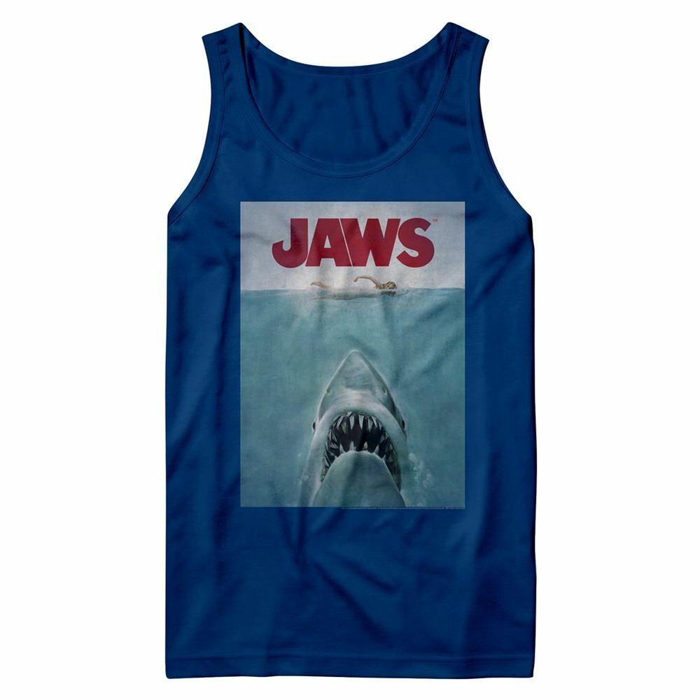 

Jaws Poster Royal Adult Tank Top 2XL