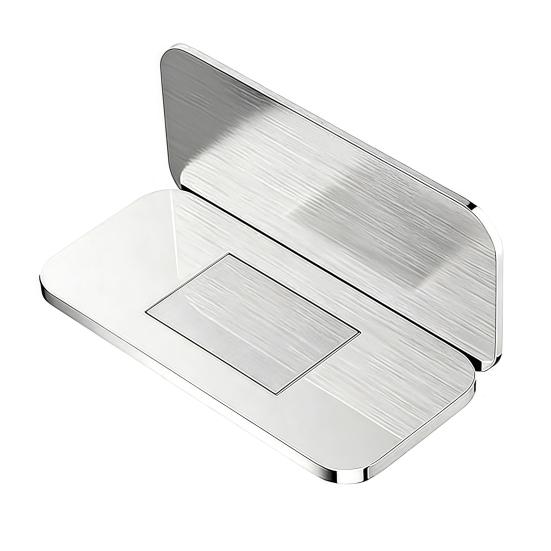 1 Set Magnetic Door Catch Ultra Thin Cabinet Door Magnet Heavy Duty Stainless Steel Adhesive Kitchen Closet Cupboard Drawer Magnetic Latch