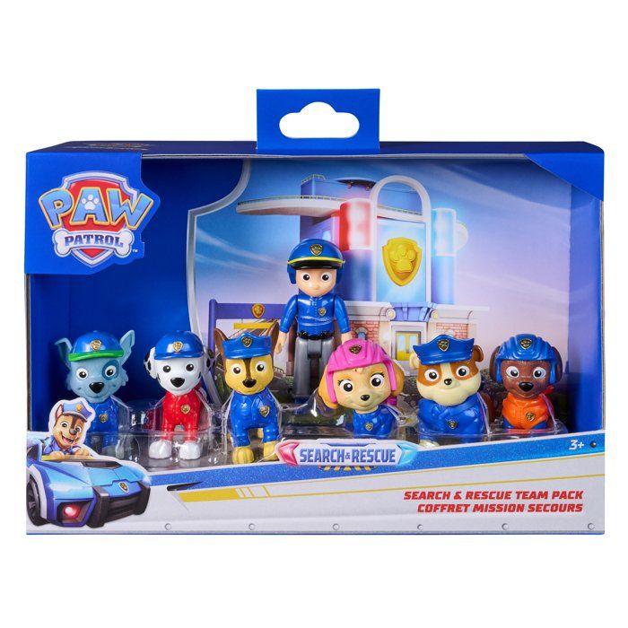 Figuras de acción PAW Patrol Patrulla Canina Pack 7 Figuras de Rescate Search & Rescue - Imagen 3