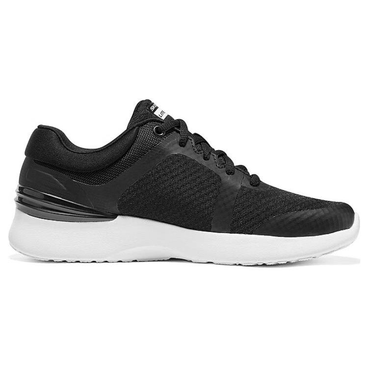 Skechers Skech-Air Dynamight Comfortable Fabric Low-Top Running Shoes Women Sneaker Black 149757-BKW