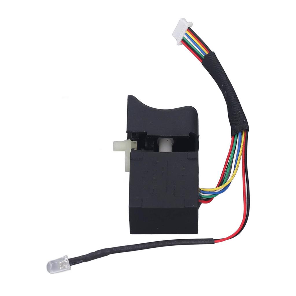 Trådløs elektrisk håndboremaskin utløserbryter 8 pinner børsteløs reversibel elektrisk skiftenøkkel drivbryter