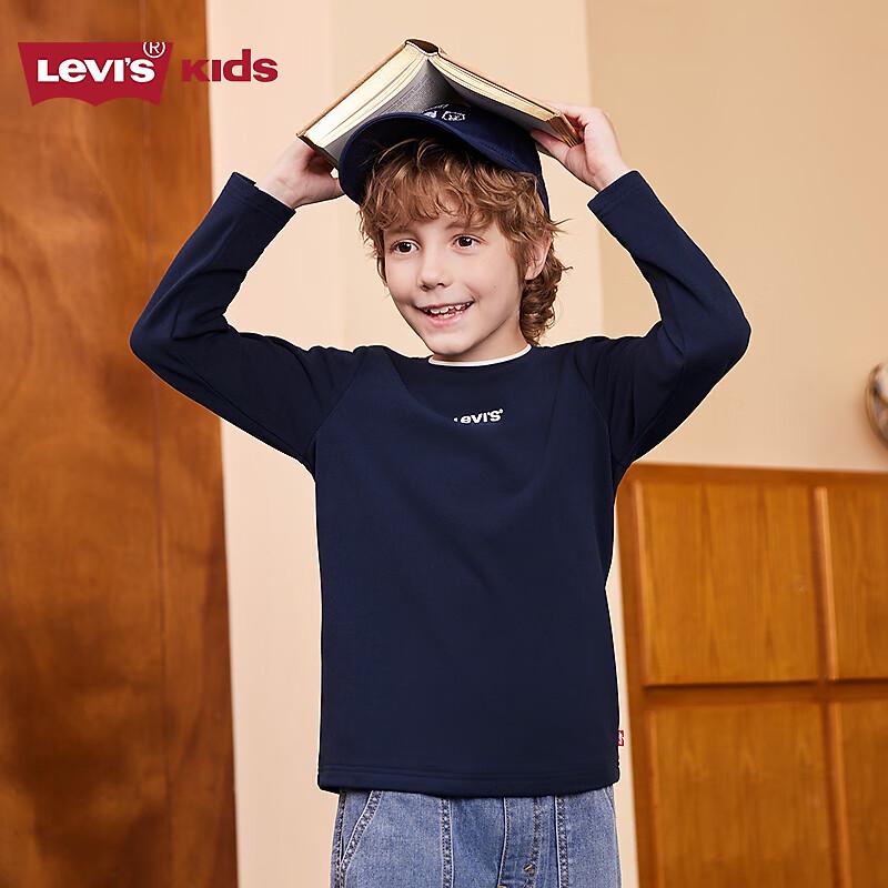 Levi s Kids  Fleece-Lined Long-Sleeve T-Shirt 110 /56