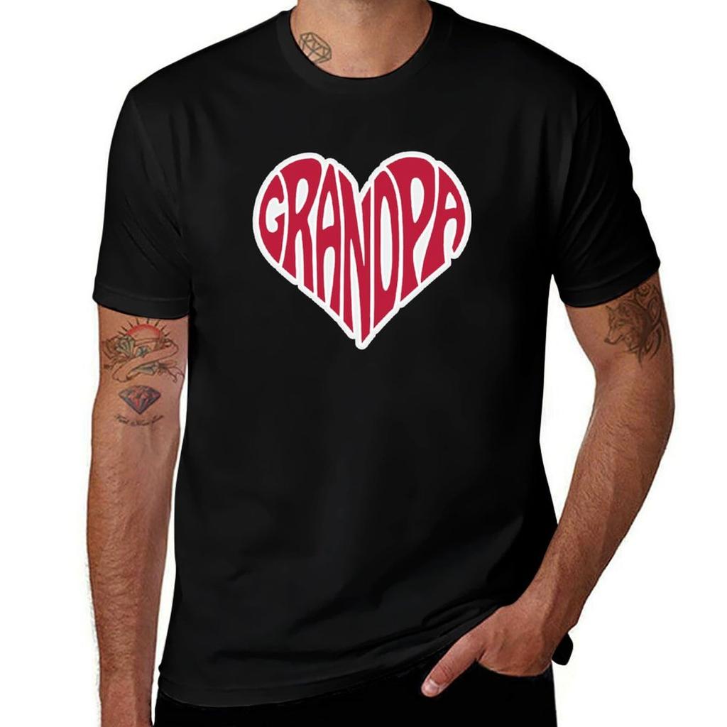 Je Ne Peux Pas Rester Calme C'est L'Anniversaire De Mon Papy T-shirt homme t-shirts graphiques t-shirts graphiques pour hommes T-shirt
