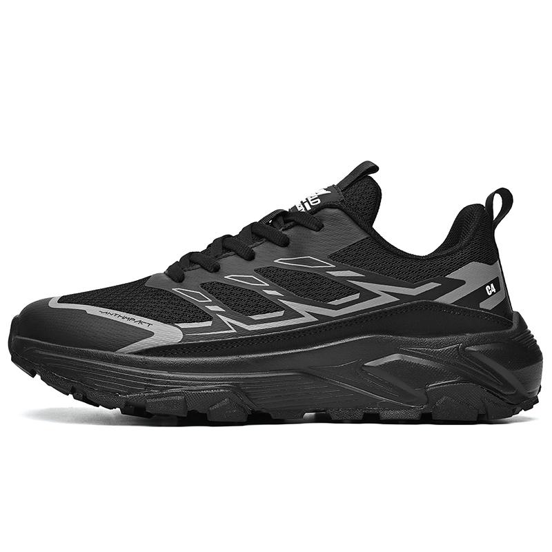 Men's comfortable four season casual outdoor sneakers breathable speed runing shoes wear-resistant soft-sole racing sports shoes