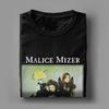 MALICE MIZER  T Shirt Men's  Cotton Crazy T-Shirts Crew Neck  Era Band Tee Shirt Short Sleeve Clothing Birthday Gift