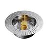 Anti-Clogging Kitchen Sink Drain Strainer 3 in 1 Sink Strainer Upgraded Sink Stopper  for Kitchen