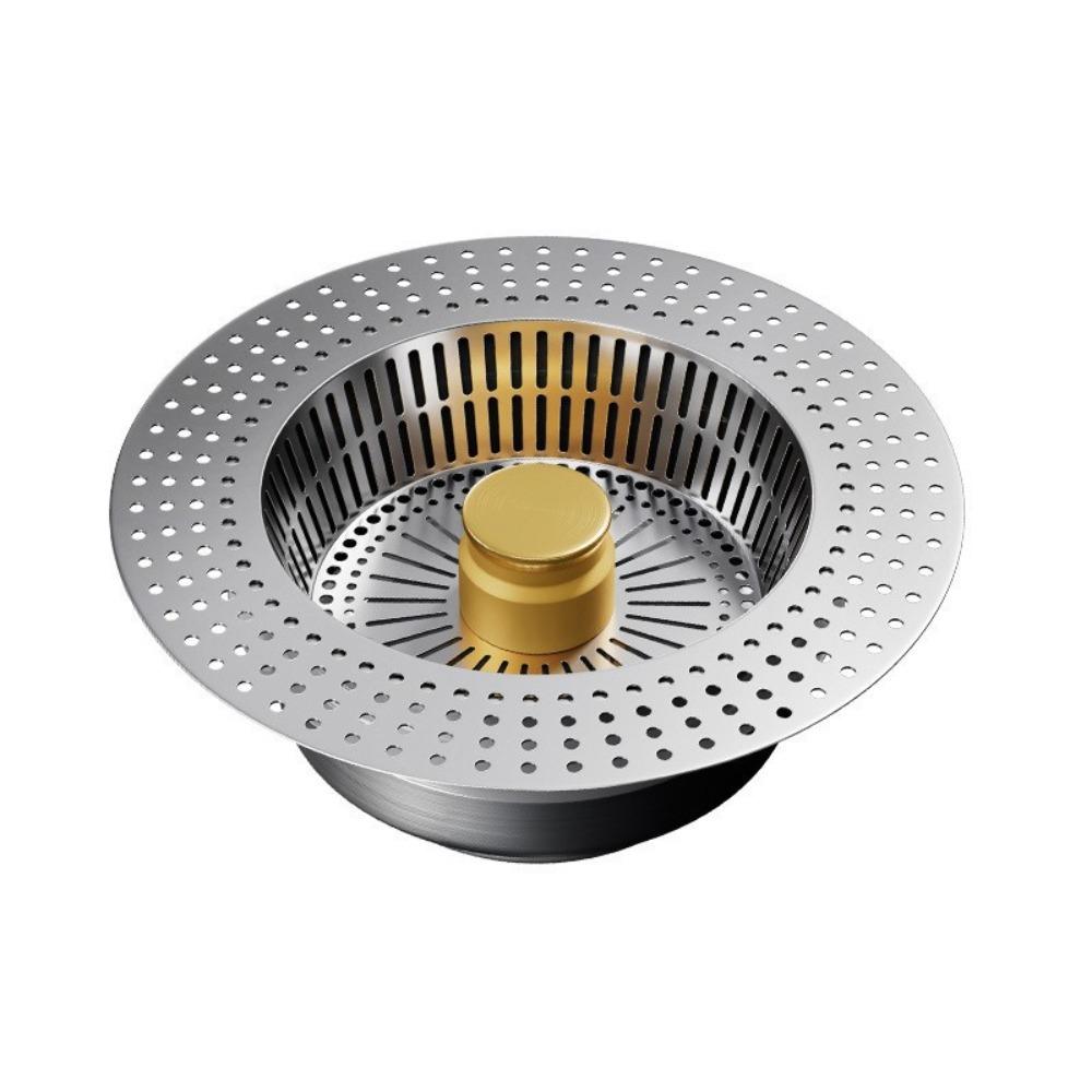 Anti-Clogging Kitchen Sink Drain Strainer 3 In 1 Sink Strainer Upgraded Sink Stopper  for Kitchen