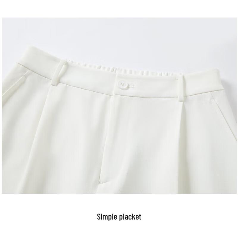 JIUZI Anna Kou Women's Elastic Waist Harem Pants