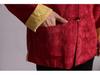 Men's Reversible Tang Suit Top - Retro Chinese Style, Stand Collar, Frog Button, Long Sleeve Outerwear