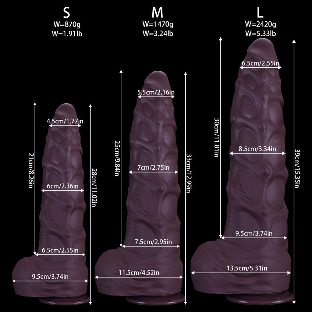 Extra-Large Silicone Seahorse Anal Plug - Unisex Expansion Masturbator