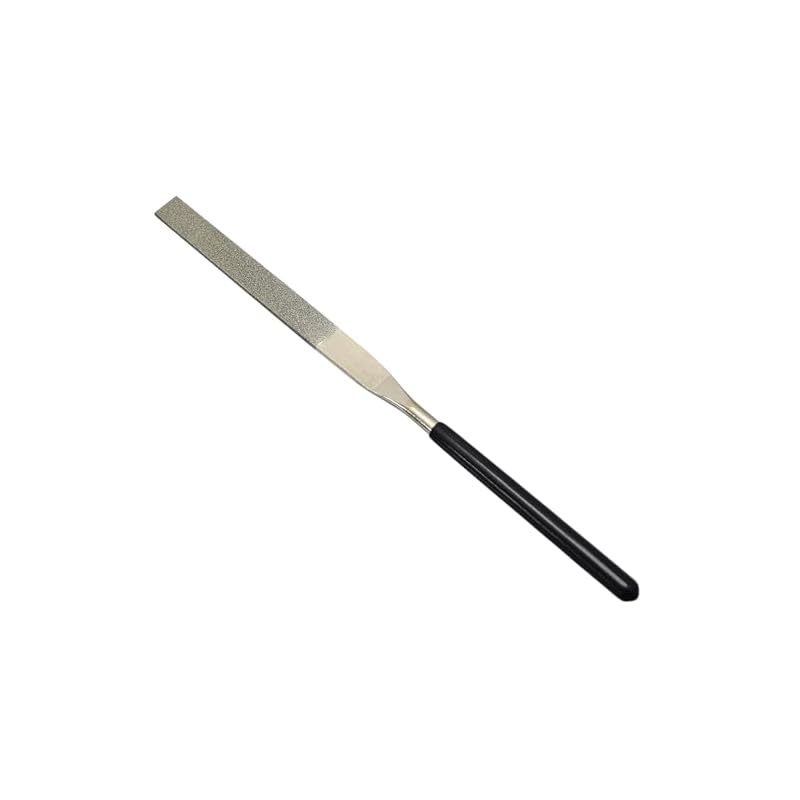 Takagi M&M Diamond File, Flat, for cutting hard materials, 180mm