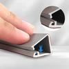1PC 1/2m Cable Cover Protector Self-Adhesive Wire Protection Strip Wear Resistant Prevent Trip Wall Wire Organizer