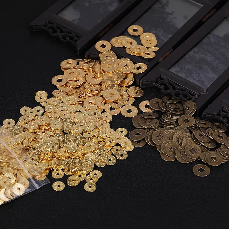 Mini Bagua Kupfermünzen Anhänger Ornament für DIY-Projekte