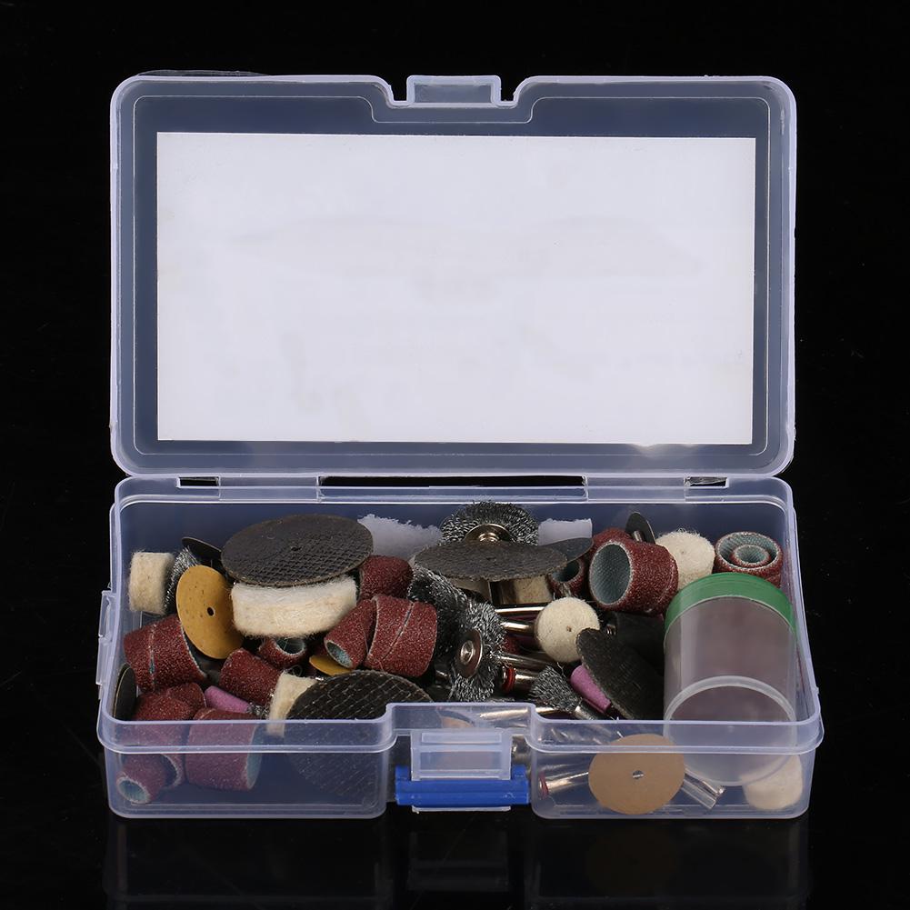 141pcs Mini Rotary Electric Grinder Tool Accessories Kit Grinding Polishing Drill Cutting Set