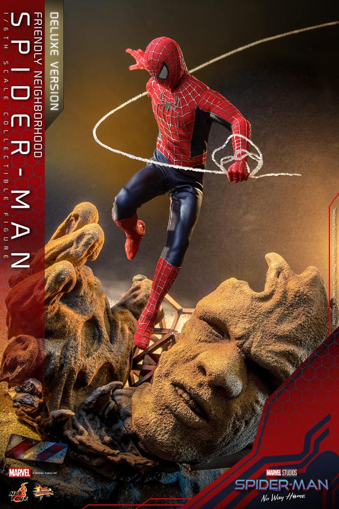 Movie Masterpiece No Way Home Friendly Neighborhood Scale Figure Spider-Man Spider-Man (Deluxe Edition) 1/6