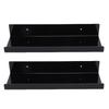 2 Pack Wall Mounted Plant Shelf 12 Inch Acrylic Display Shelf Wall Hanging Shelf Vertical Shelf for Indoor Window