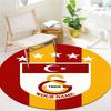 Cherry Blossom Journey Custom Name Round Area Rug Carpet Rug For Living Room Bedroom Sofa Playroom Decor Nonslip Floor Mat