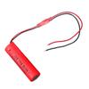 0V Not Conduction 18650 Battery Simulating Shell Battery Placeholder for Electronics Power Adapters Appliances Toys