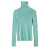 Women's Machine Washable Seamless New Zealand Wool High Neck Sweater - 100% Pure Wool Knitwear Base Layer Top