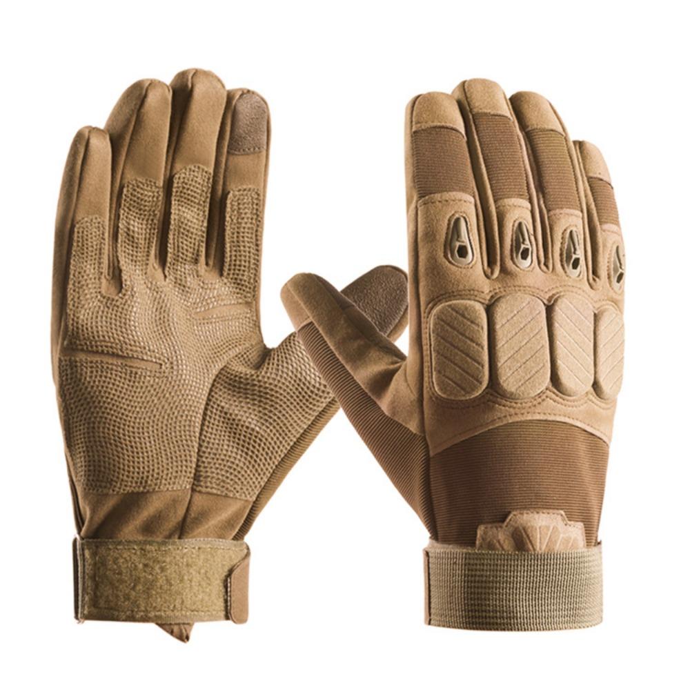Outdoor Use Active Full Finger Training Mens Guard Camping Black Hawk Touch Screen Gloves