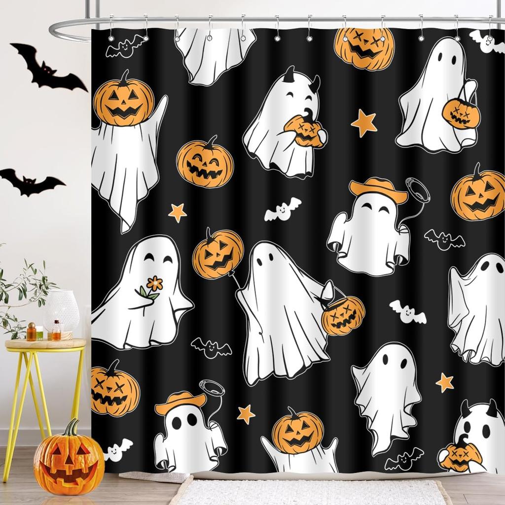 Wildtier Duschvorhang Dschungel Elefant Giraffe Zebra Regenwald Tropisch Safari Badezimmer Heimdeko Wasserdicht Polyester