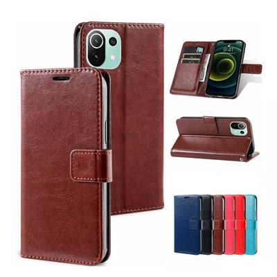 Luxury Leather Flip Case For Xiaomi Redmi 13C 15C 15 A5 Note 14 11 Pro 5G 14T 12 13 15T 13T C85 C75 14C Poco X7 F7 Pro X6 X5 M6 Protect Wallet Cover