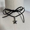 Star Flower Pendant Necklace Sweet Cool Clavicle Chain Necklace Fashion Jewelry