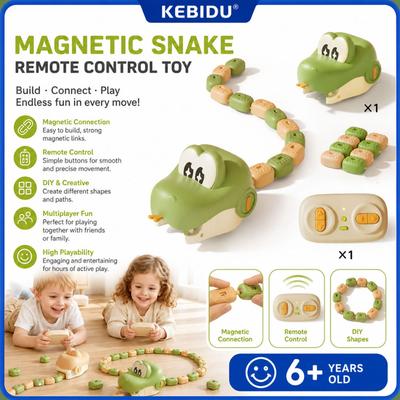 Brinquedo de Jogo da Cobra com Controle Remoto 1/2 Conjuntos Brinquedo Magnético, Kit de Jogo Competitivo Cobra Come Cobra para 2 Jogadores, Interativo para Pais e Filhos para Crianças Pequenas Meninos Meninas