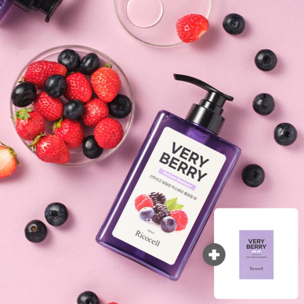 Ricocell Ricocell Berry Berry Парфюмированный шампунь+Ricocell Berry Berry Парфюмированный шампунь 10 мл 10 пакетиков NONE