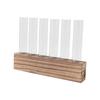 Glass Plant Propagation Station Plant Propagation Tubes Desktop Plant Terrarium With Wooden Stand