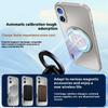 For iPhone 16 Case Compatible with MagSafe Kickstand TPU+PC Heat Dissipation Phone Cover