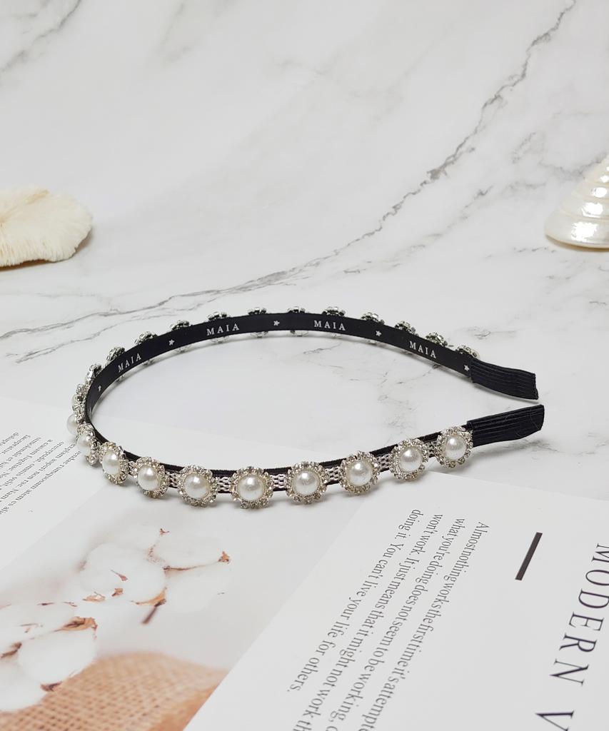 Maia Flower Jewel Princess Headband