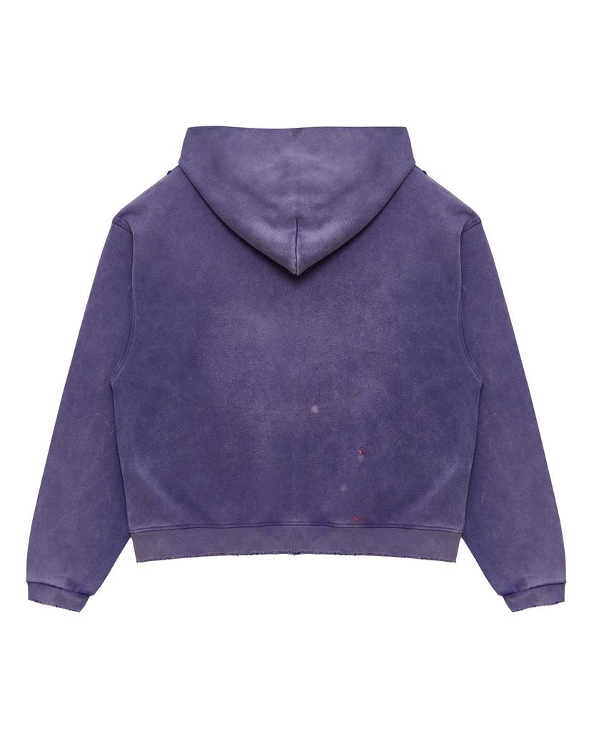 Dirty Hoodie Vintage Blue