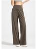 Athena Lulu Double-Sided Slimming High Waist Yoga Pants - Women's Loose Straight Leg Fitness Wear