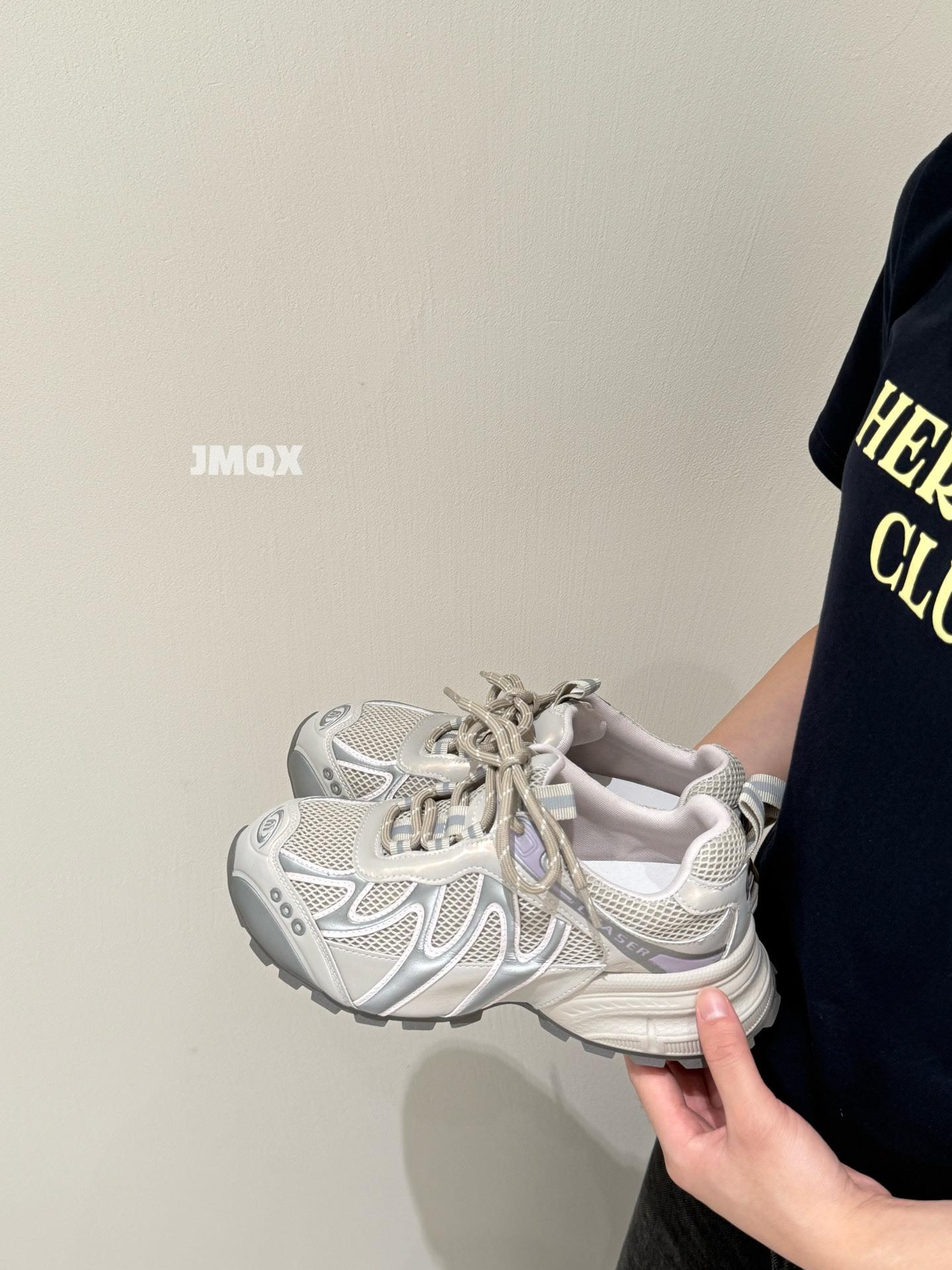 

Платформенные кроссовки «папины кроссовки» женские 2025 осень новые популярные универсальные повседневные спортивные туфли легкие кроссовки для бега уличная женская обувь 40 бежевый