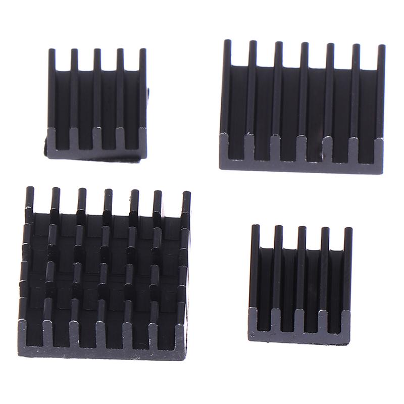 Cpu Ram Lan Usb Aluminum Heat Sink Radiator Cooling For Raspberry Pi 4B