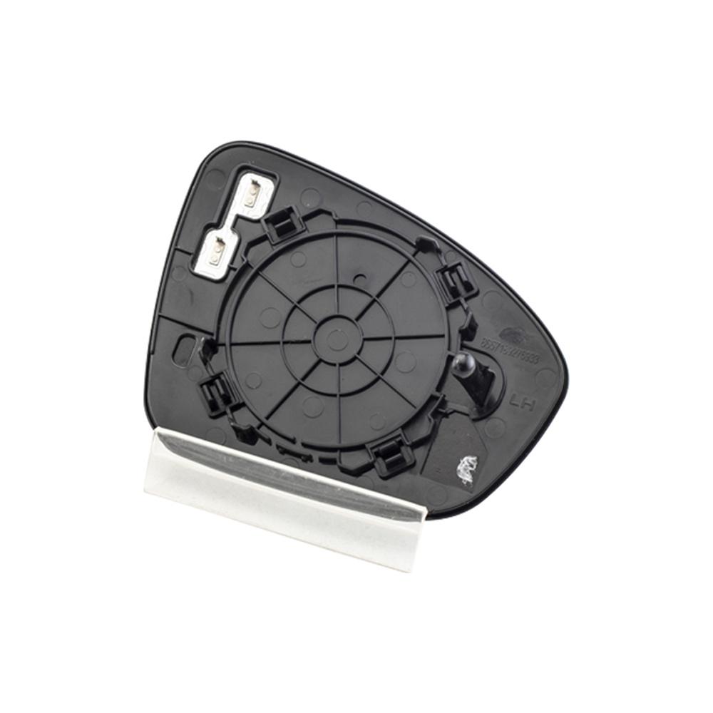 Venstre sidespeilglass LH oppvarmet med bakside for Nissan Sentra 2019-2021