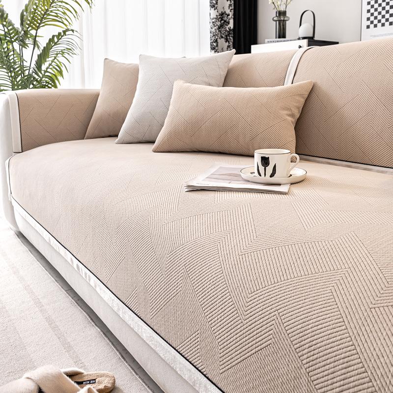 

Чехол для дивана из шенилла — подходит для домашних животных, плотный плюшевый чехол для дивана, устойчивый к пыли и пятнам, для гостиной, спальни, офисного декора 90*90CM