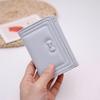 2026 Spring/Summer Women's Tri-fold Wallet with Cute Bow Design & Large Capacity Coin Purse