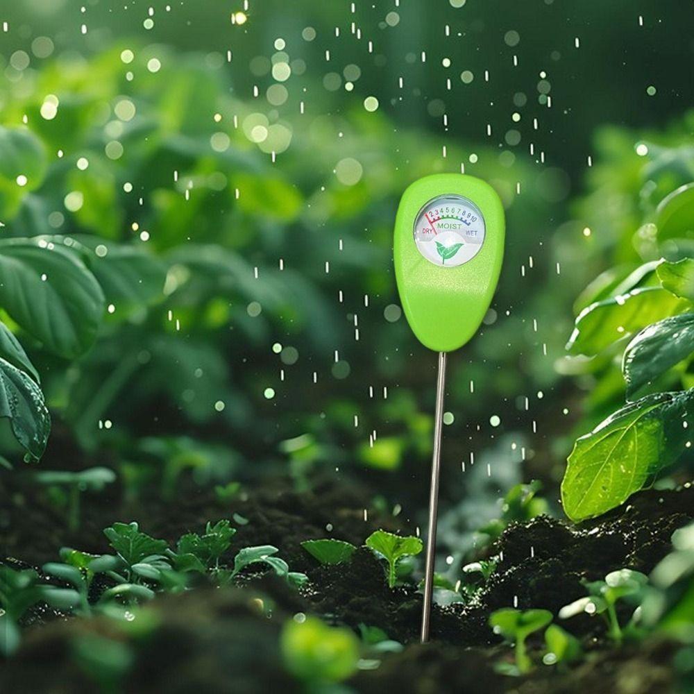 Temperature Tester Soil Moisture Meter No Battery Hygrometer Dial  Gardening Tool