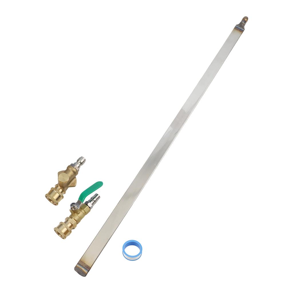 Quick Connector Tool As Picture 4500 PSI Washer 180 Swivel Connection 5mm Flat Spray Head Efficient Attachment