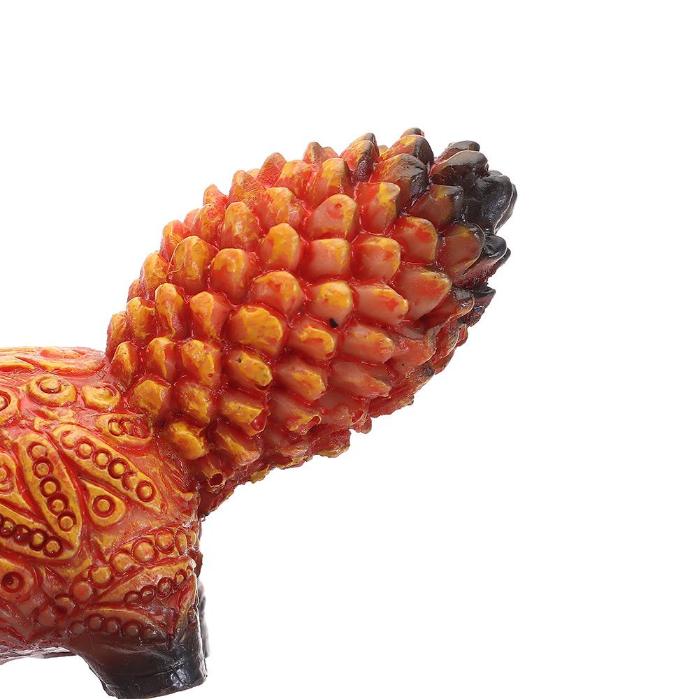 Animal Resin Crafts Ornaments Totem Fox Miniature Figurine Desktop Decorations Fox Totem Statue