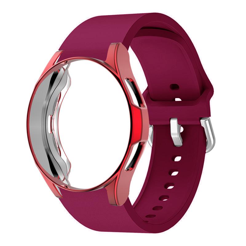 Case+strap For Samsung Galaxy Watch 4 classic 46mm 42mm 44mm 40mm smartwatch correa Ridge Sport Bracelet Galaxy Watch 4 strap
