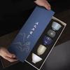 Fengzhi Palace Cultural And Creative, Five Great Kilns Kung Fu Tea Cup Set, Complete High-End Practical Three-Eight Festival Goddess Gift